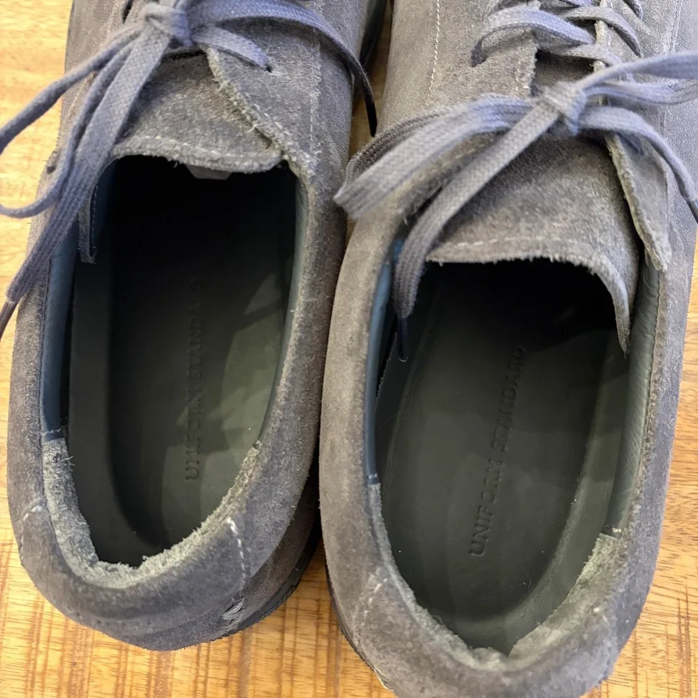 Uniform Standard Series 1 Sneaker Mens US 13 Triple Carbon Suede Portugal Grey